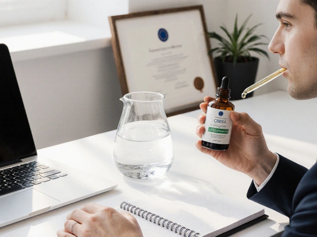 Vollspektrum CBD am Arbeitsplatz: Recht, Tests und praktische Tipps