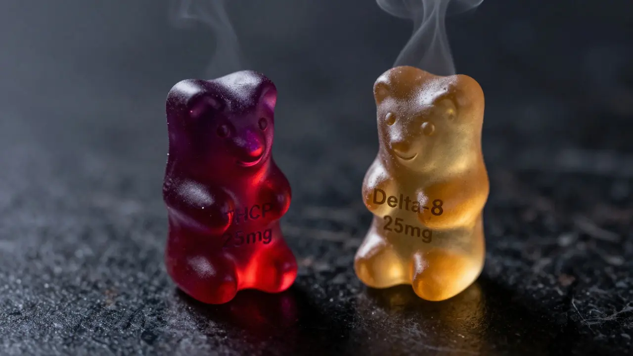 THCP wirkt stärker als Delta 8 - Was du über die Potenz von THCP-Gummis wissen musst