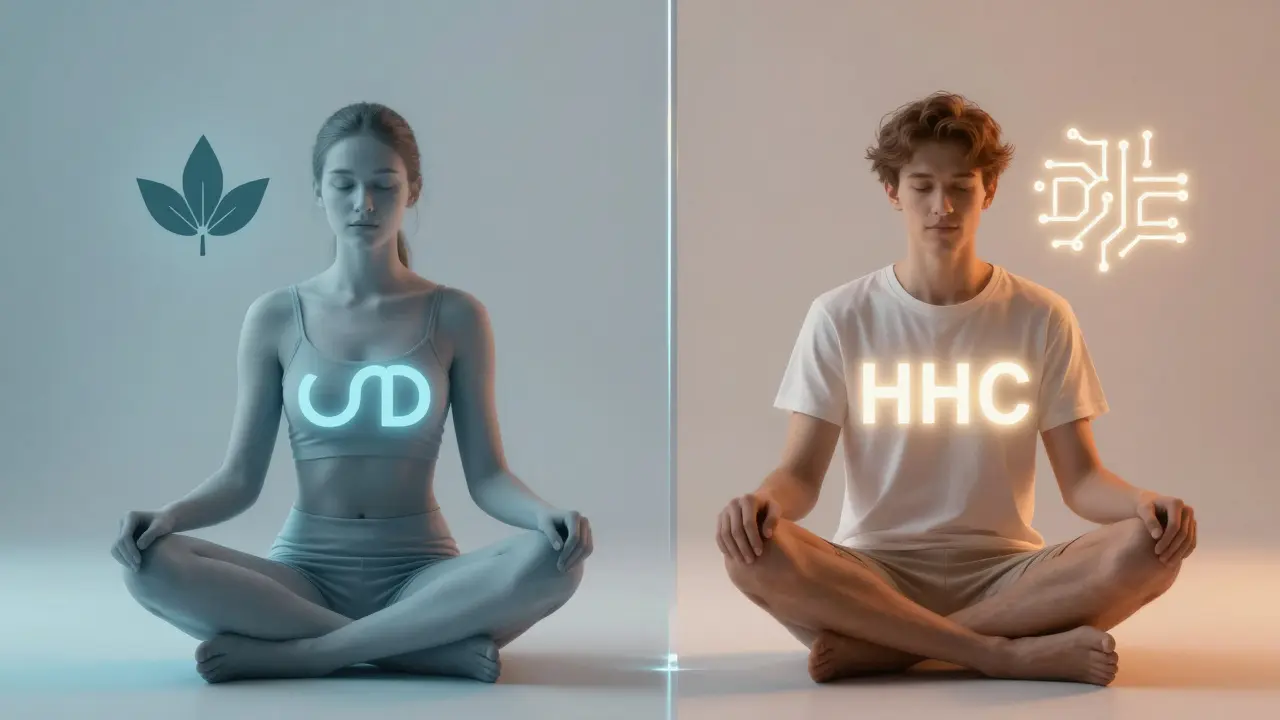 Zwei Wege: CBD als ruhige Grundlage, HHC als sanfte Veränderung der Wahrnehmung.