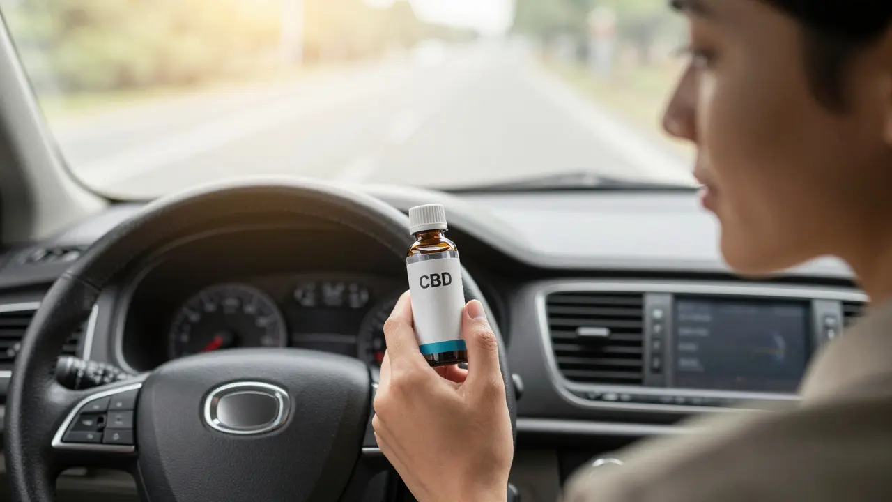 Kann man CBD-Wasser beim Fahren trinken?