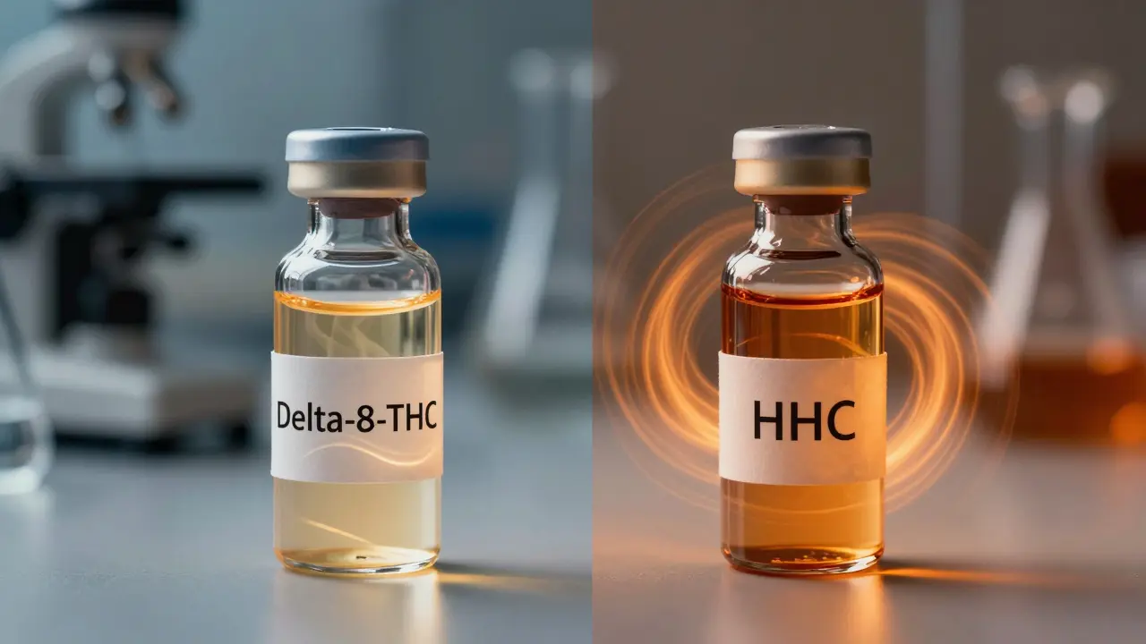 Ist D8 oder HHC stärker? Der klare Vergleich zwischen Delta-8-THC und HHC