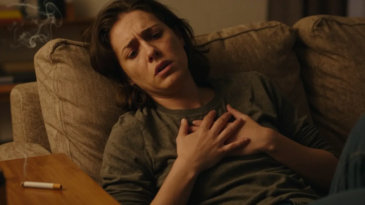 Herzrasen nach dem Rauchen: Warum THC den Puls beschleunigt