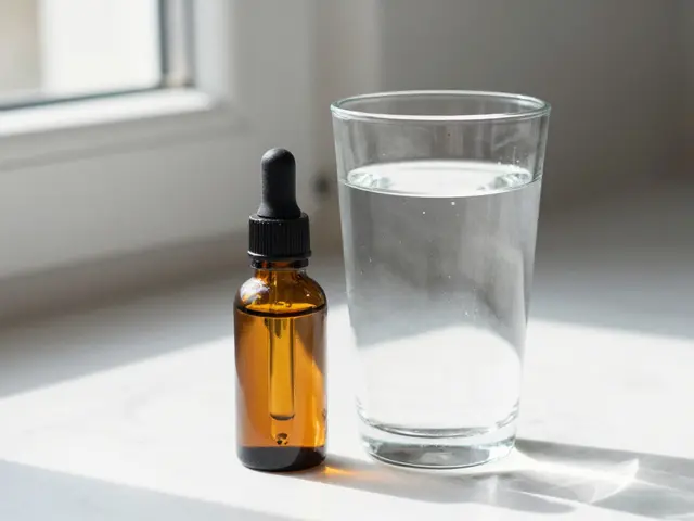CBD Öl und Wasser: Darf man danach trinken?
