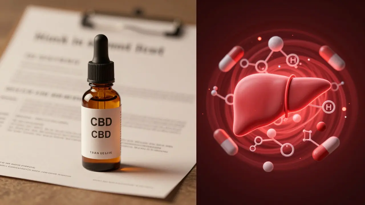 Kontrast zwischen hochwertigem CBD-Öl und Risiken durch Wechselwirkungen