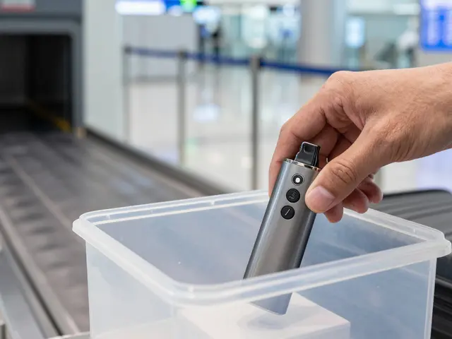 Vape im Flugzeug: Die Regeln für E-Zigaretten und THC-Gummies 2026