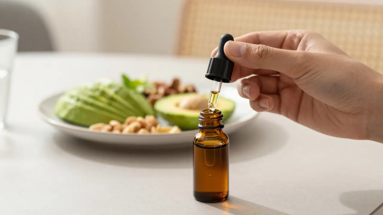 CBD-Tropfen vor oder nach dem Essen? So maximieren Sie die Wirkung