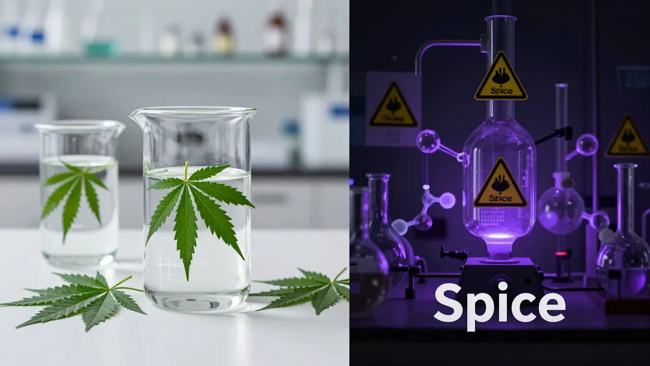 HHC vs. Spice: Sind das dasselbe? Der entscheidende Unterschied