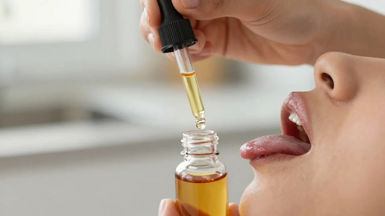 CBD Öl und Wasser: Wann darf ich trinken?