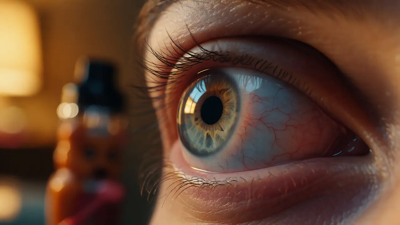 HHC und rote Augen: Warum passiert das und was hilft?