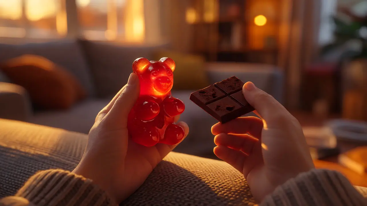 THC Gummies vs. THC Schokolade: Was ist besser für dich?